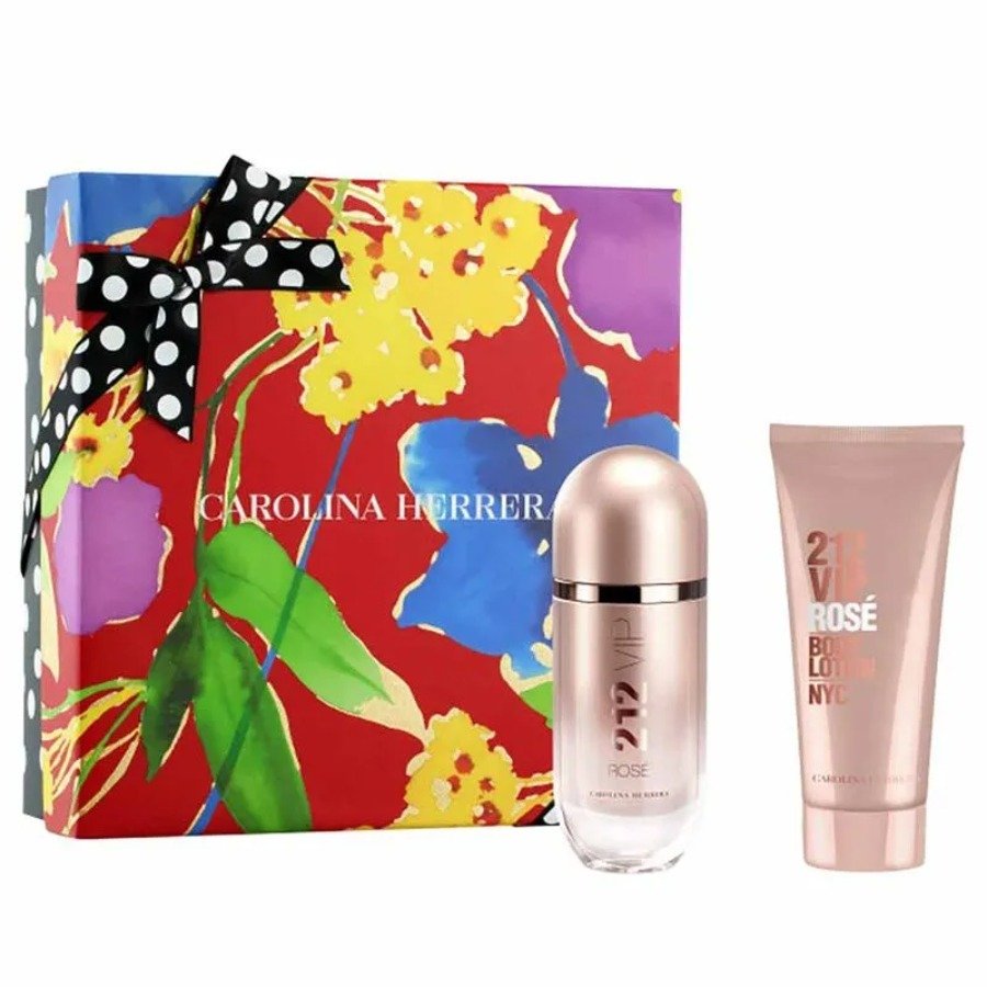Conjunto Carolina Herrera 212 VIP Rosé Eau de Parfum