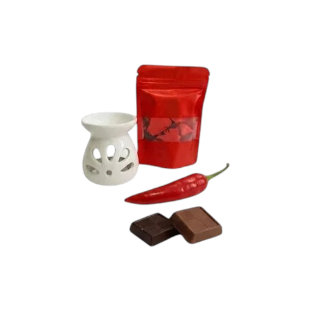 Kit Namorados Pastilhas Aromáticas Chocolate e Pimenta