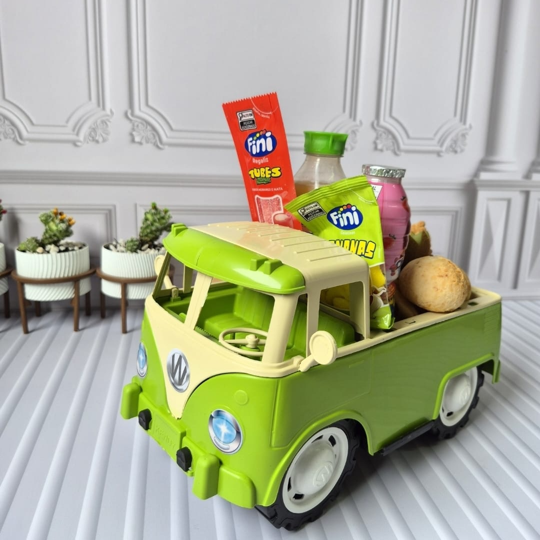Cesta de Café da Manhã Kombi