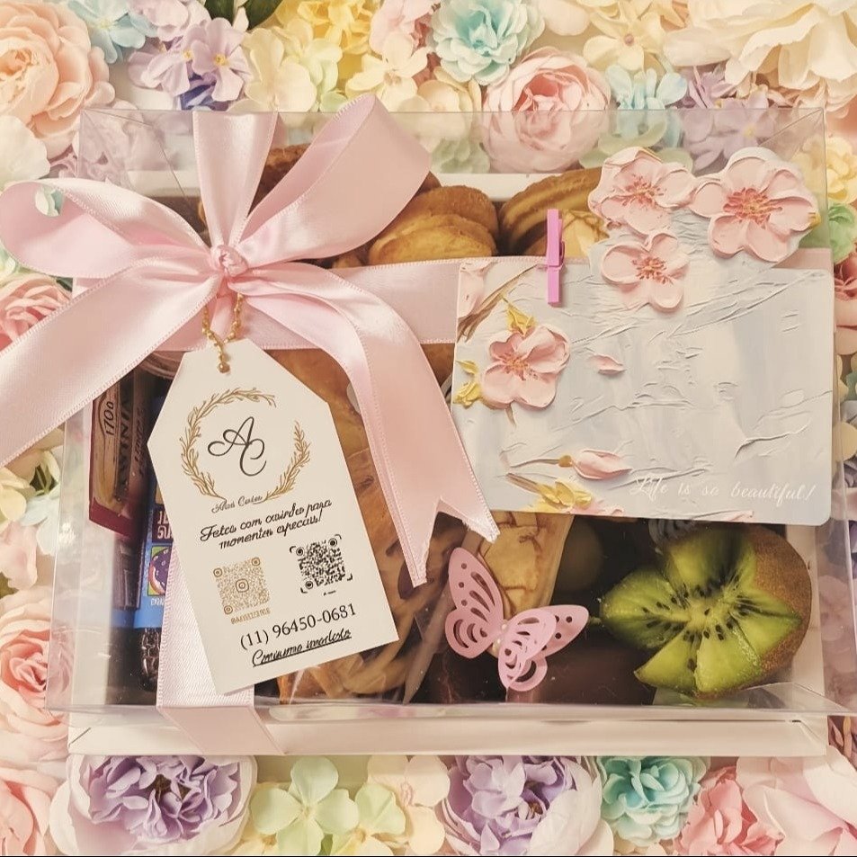 Cesta De Café Da Manhã Dia Internacional Da Mulher