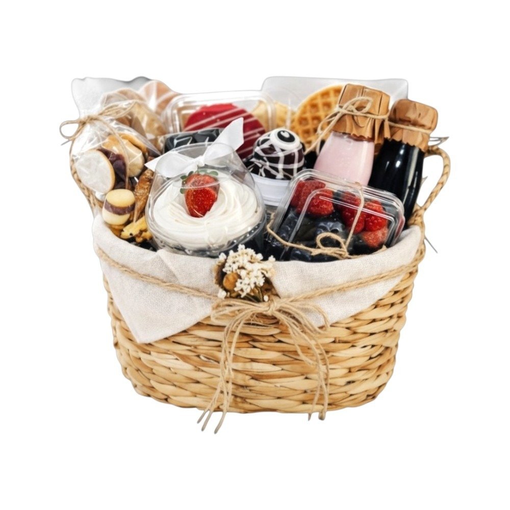 Cesta Aurora Cesta de Café da Manhã ou Chá da Tarde