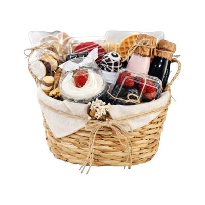 Cesta Aurora Cesta de Café da Manhã ou Chá da Tarde