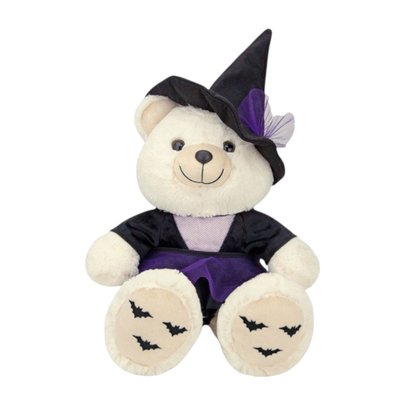 Ursa de Pelúcia Roupa Bruxinha