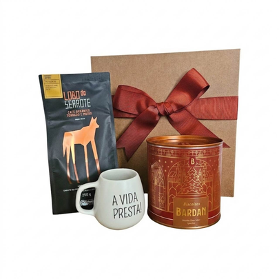 Cesta Amanhecer com Café & Biscoitos