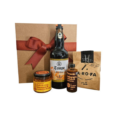 Cesta com Cerveja Artesanal