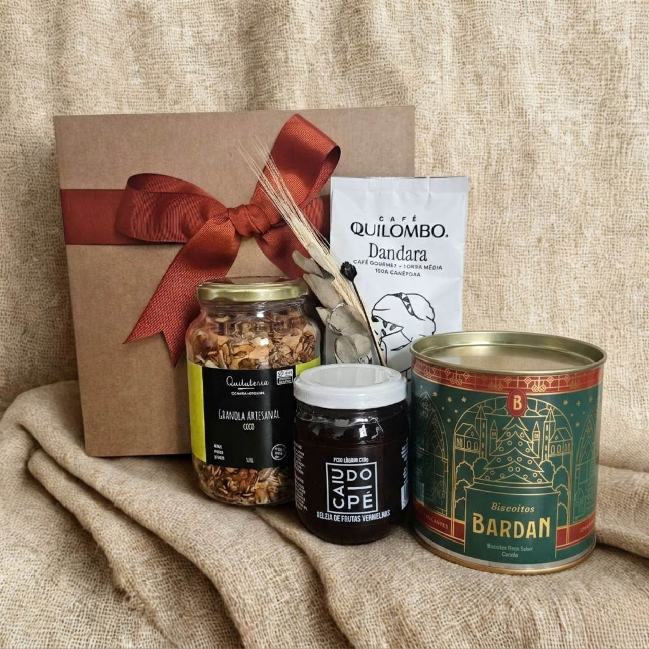 Cesta Café da Manhã Café & Canela