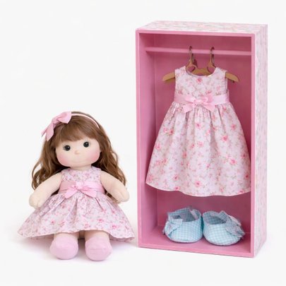Kit Boneca e Guarda Roupa