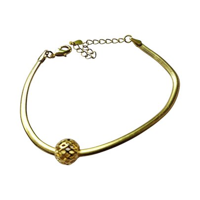 Pulseira Ouro com Enfeite