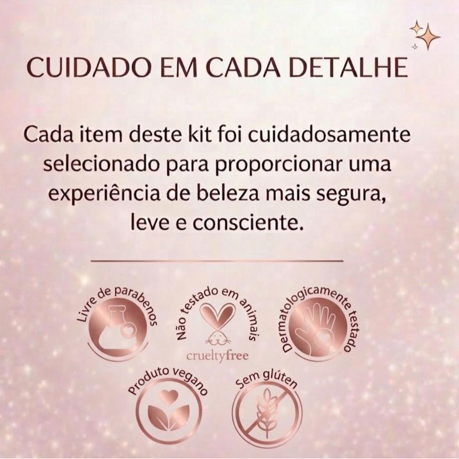 Kit Hora do Spa com Tiara Rosa