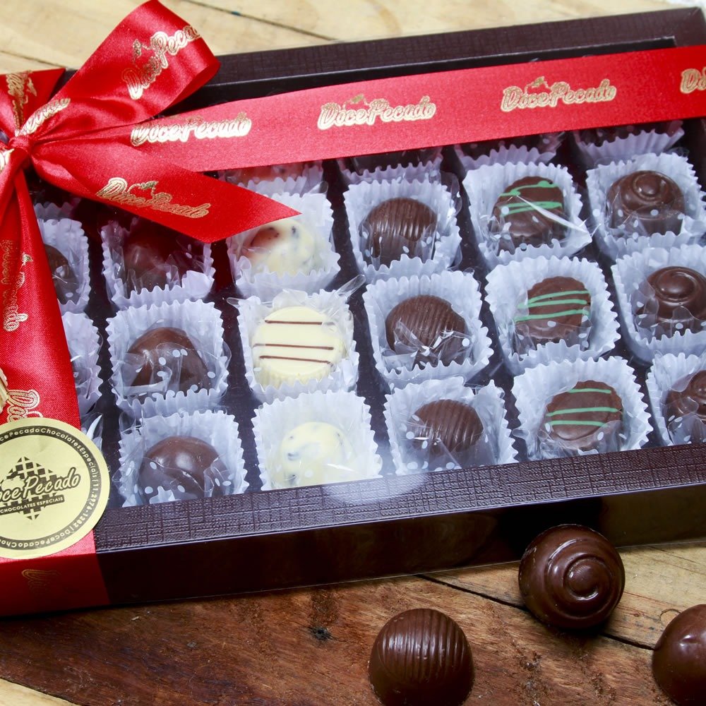 Caixa de Bombons Requinte com 24 Bombons