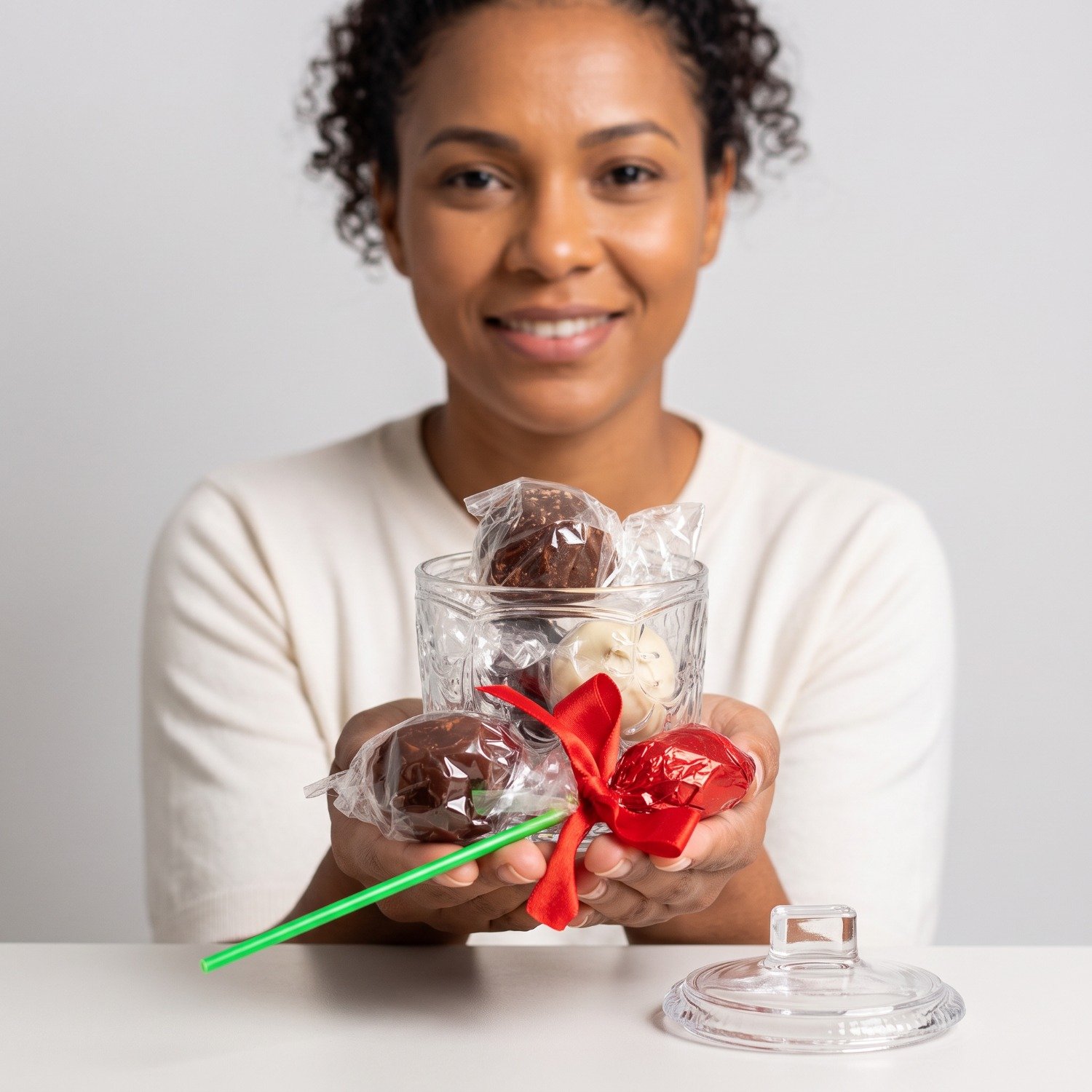 Bomboniere com Chocolates 