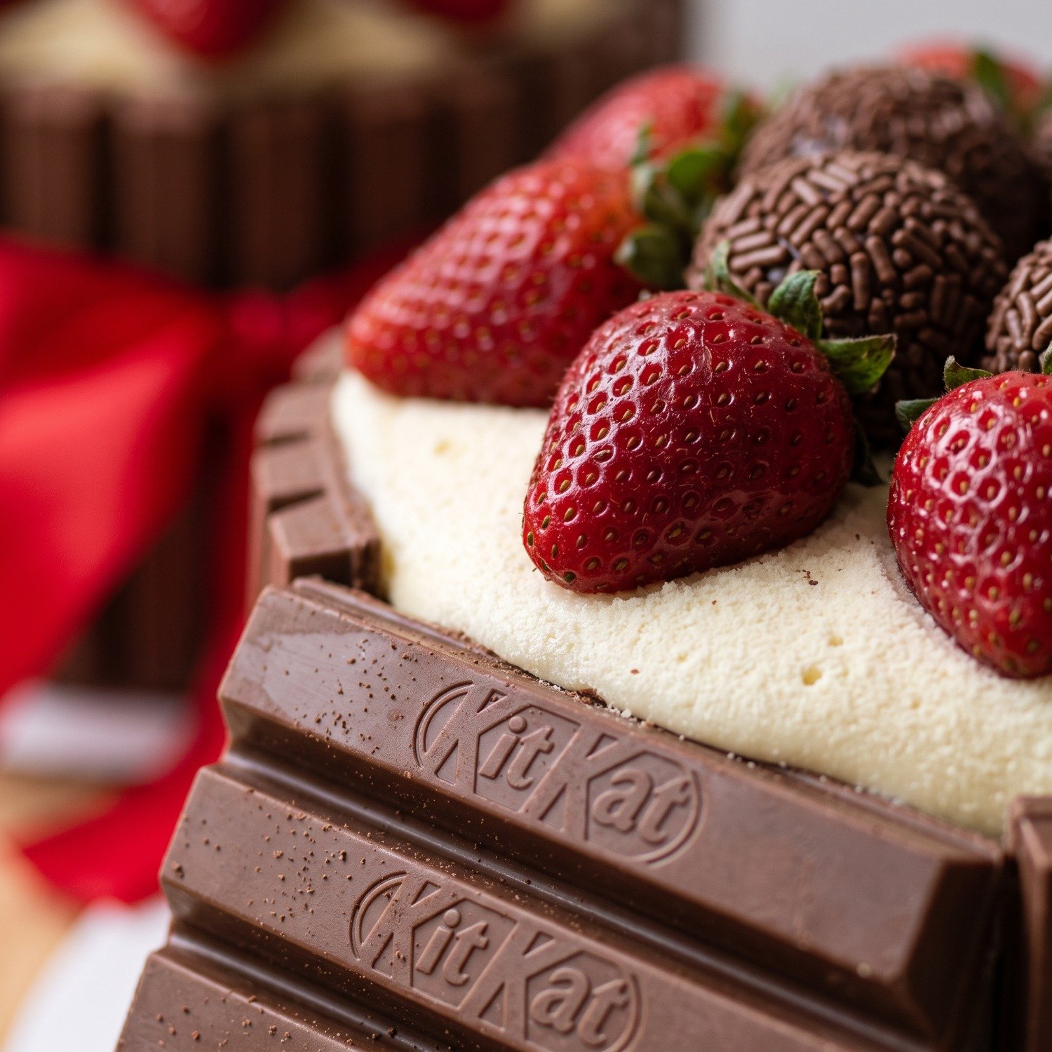 Bolo KIt Kat - Ninho com Nutella