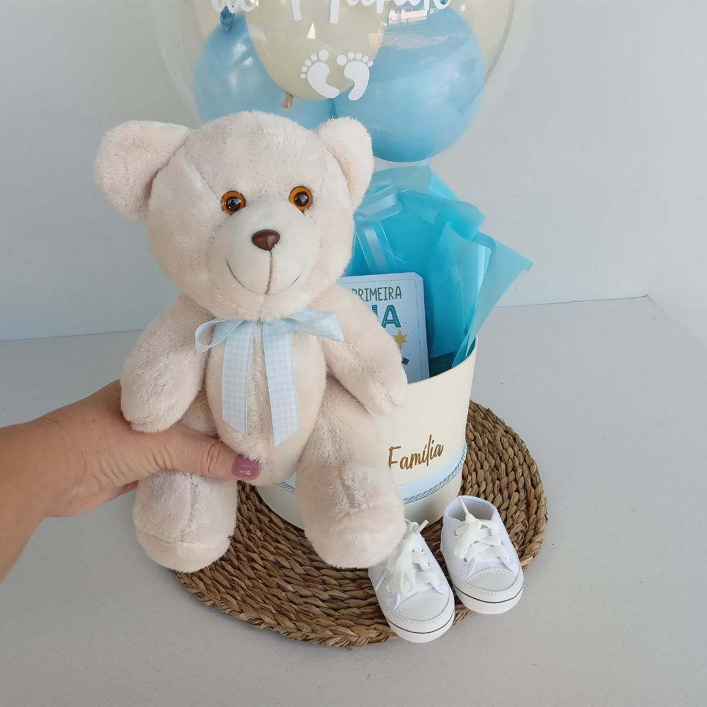 Box de Luxo Bem-Vindo ao Mundo - Edição Menino  Azul