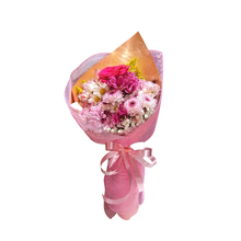 Mini Buquê de Flores Rosa
