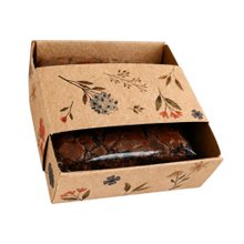 Caixa de Brownie e Cinta de Flores do Campo