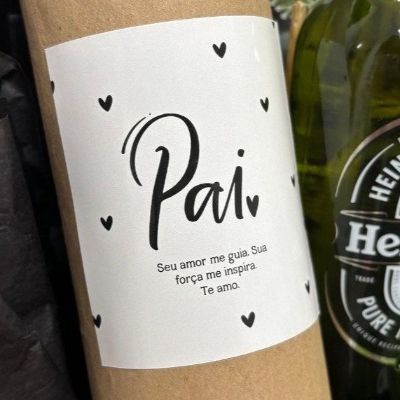 Box Dia Dos Pais Personalizada Com Cerveja