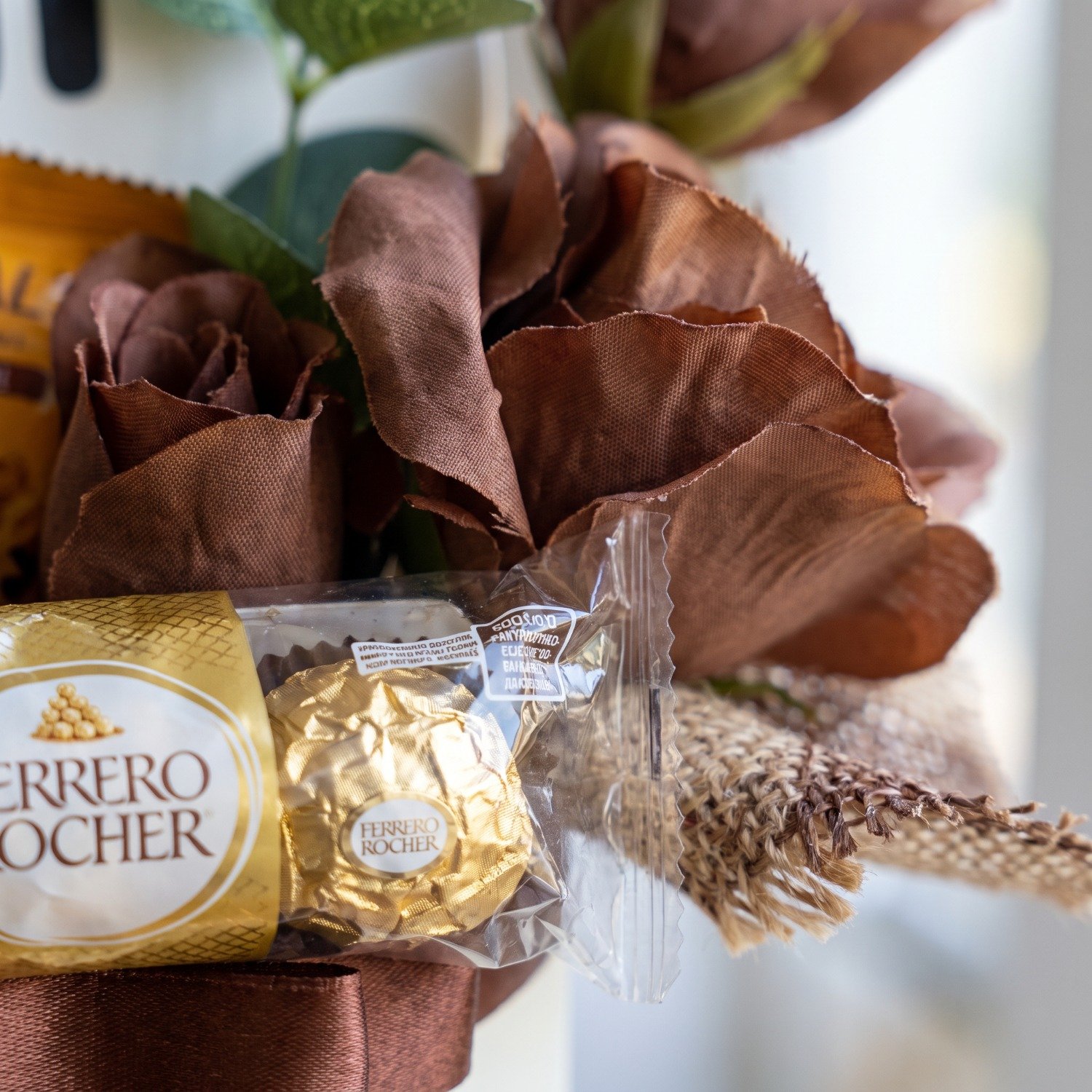 Box Divertida Pai Demais Com Vinho E Ferrero