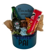 Box Pai Melhor Amigo Com Cerveja e Petiscos