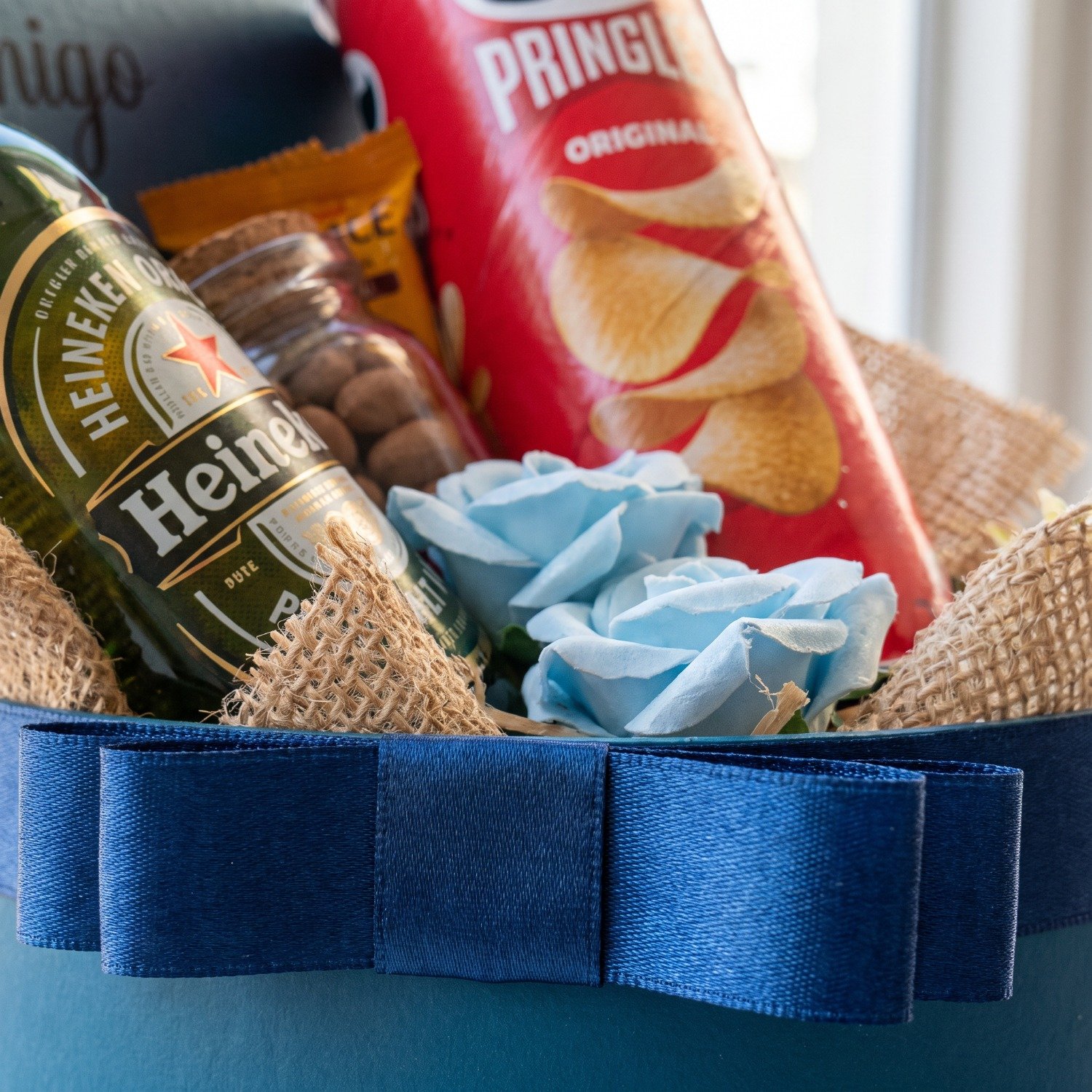 Box Pai Melhor Amigo Com Cerveja e Petiscos