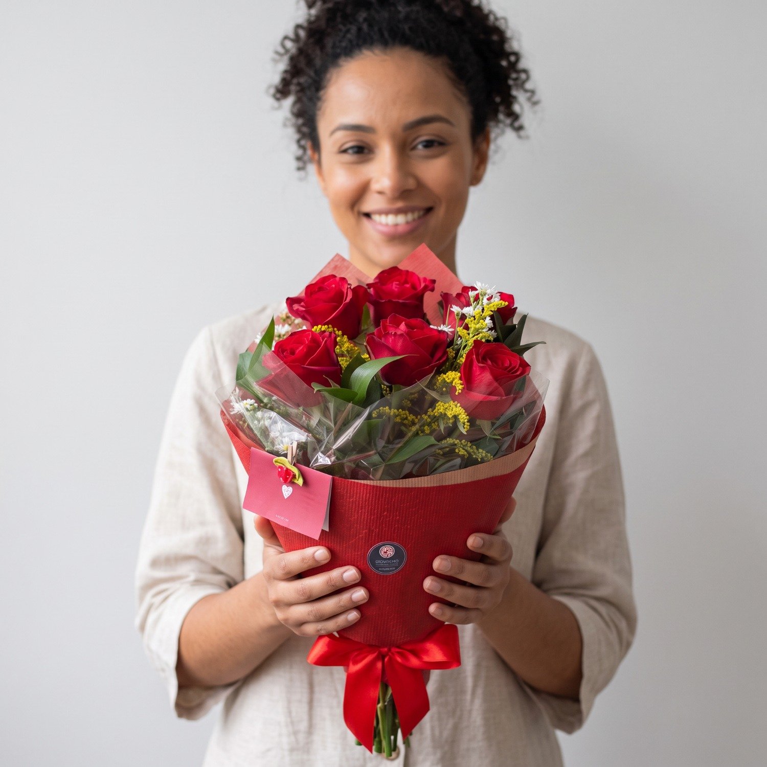 Buquê de Rosas Puro Amor