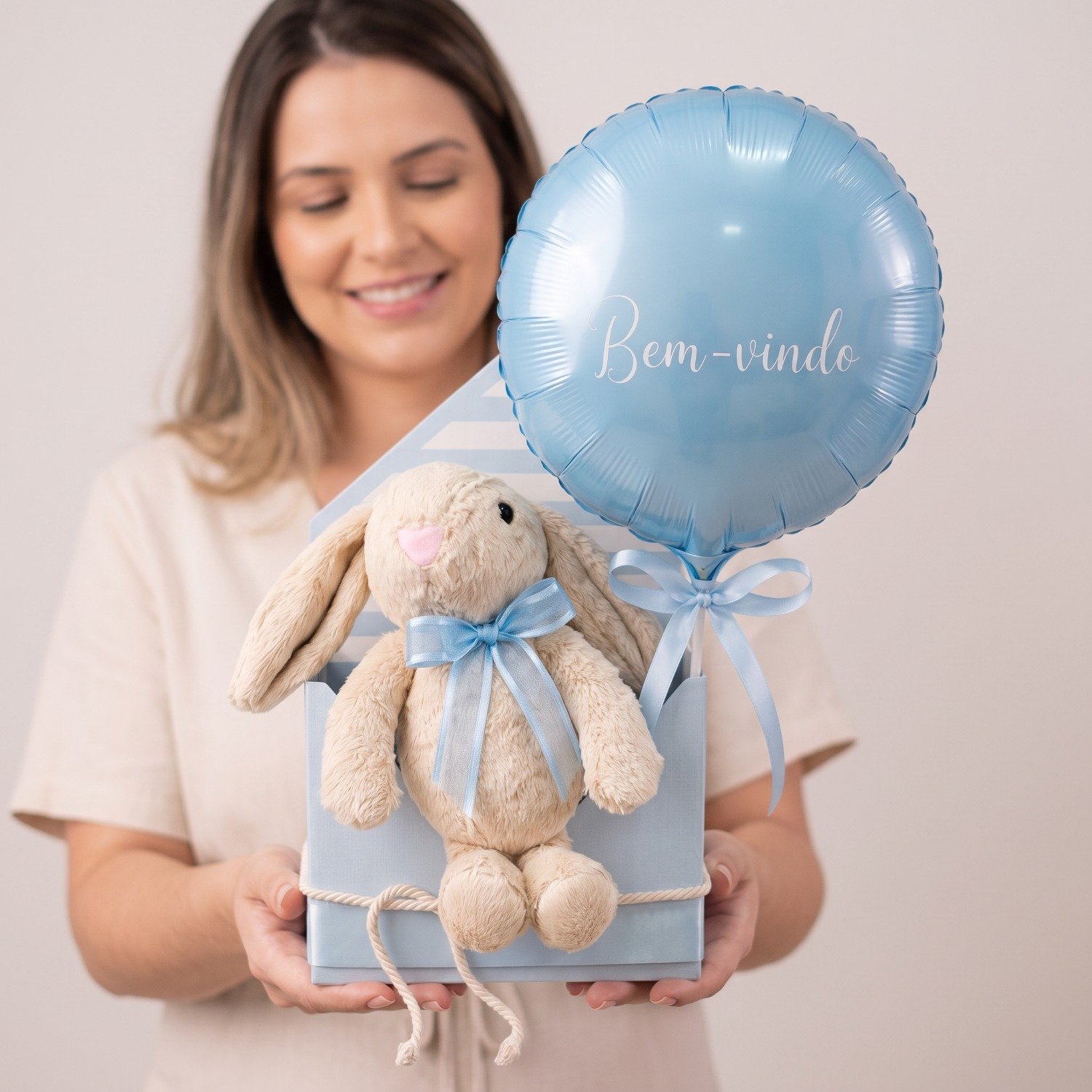 Cesta de Maternidade Coelho