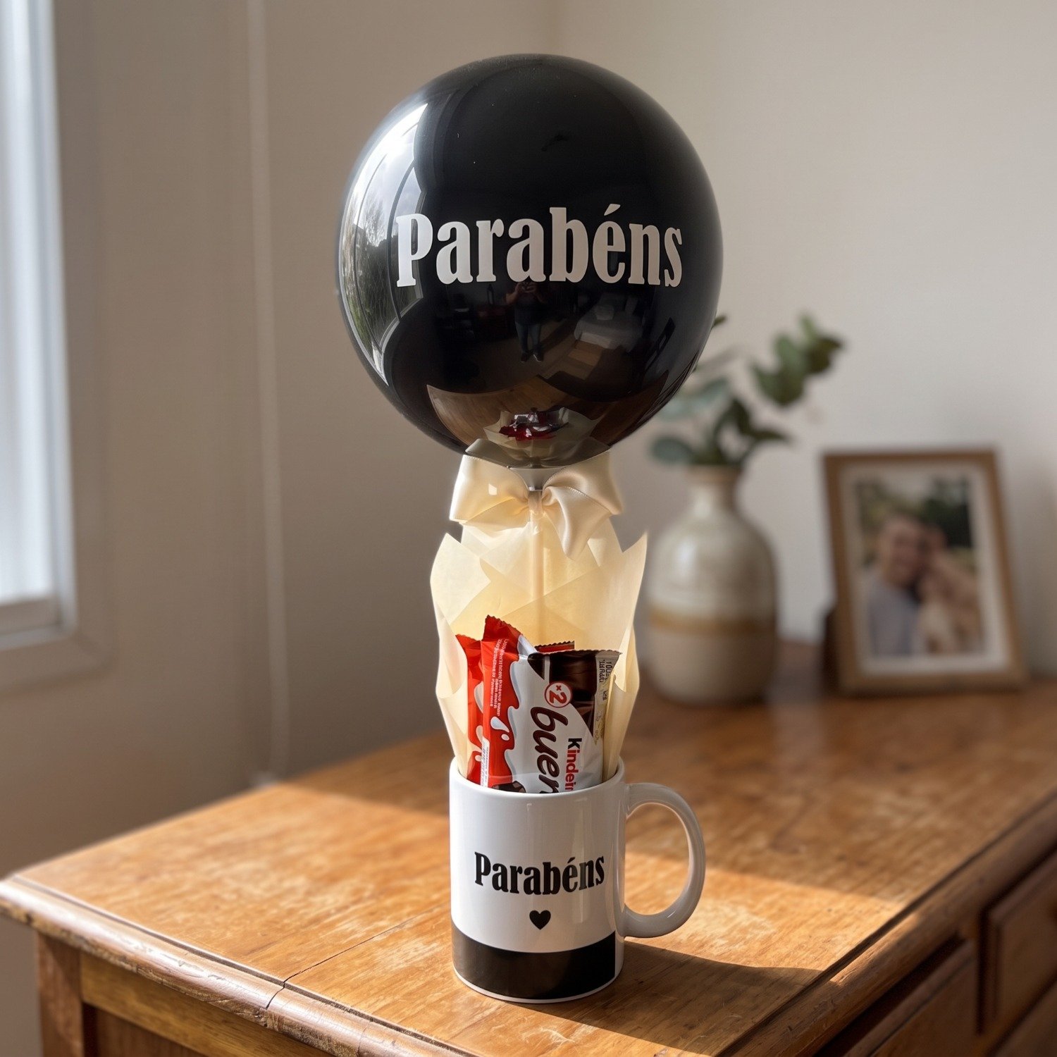 Kit Parabéns com Caneca e Balão