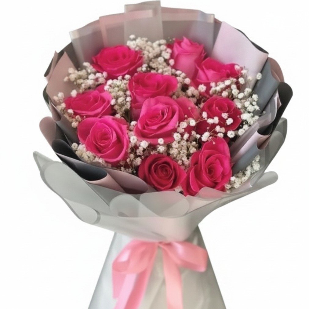 Buquê Suspiro Rosa