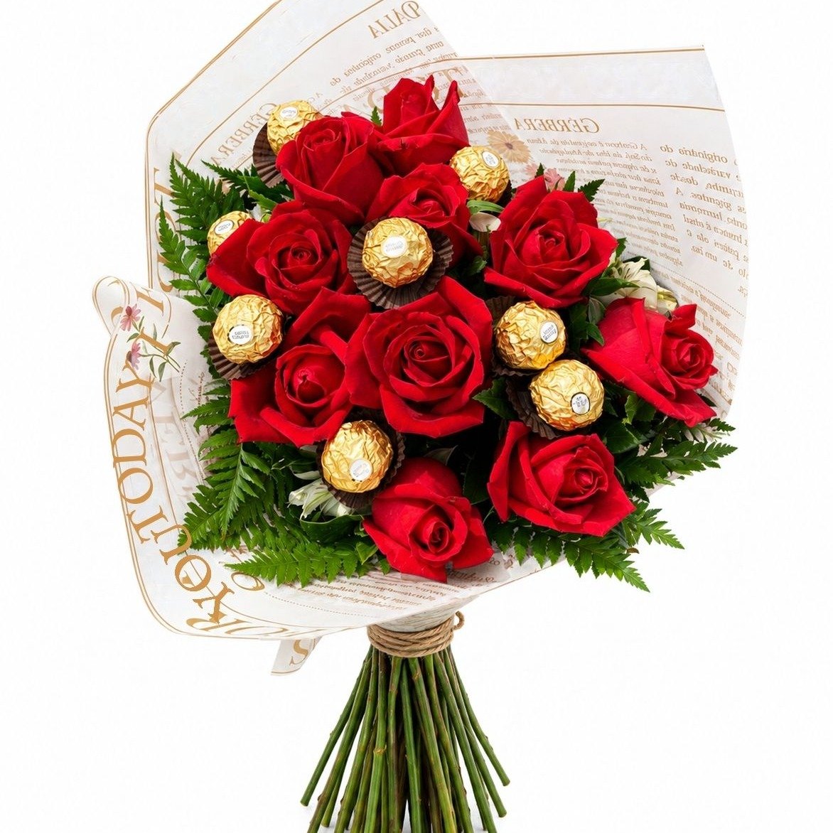 Doce Paixão  Rosas e Chocolate
