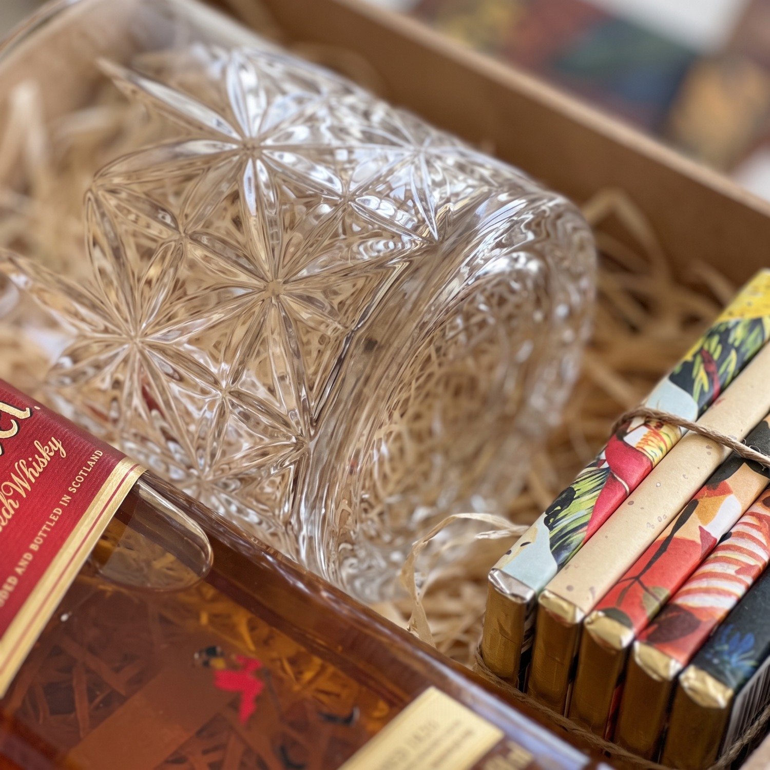 Cesta Whisky & Chocolate