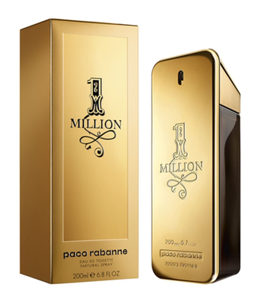 Perfume 1 Million Paco Rabanne Eau de Toilette 200ml - Masculino