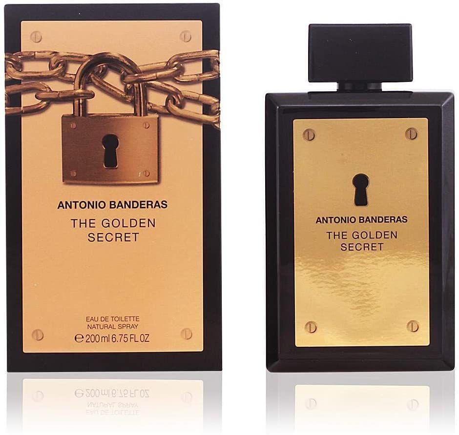 Perfume The Golden Secret Antonio Banderas Eau de Toilette 200ml - Masculino