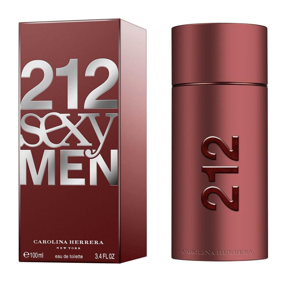 Perfume 212 Sexy Men Carolina Herrera Eau de Toilette 100ml - Masculino