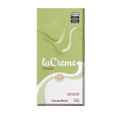 Tablete De Chocolate Pistache LaCreme  100g