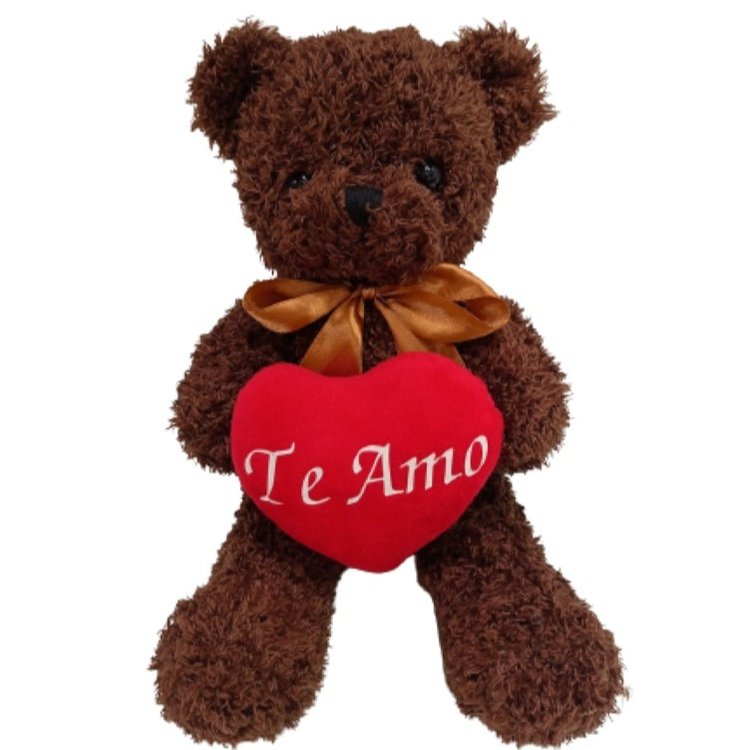 Urso Teddy Coração 30cm