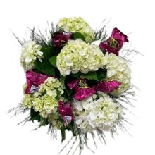 Buquê De Hortências Com Sonhos De Valsa 