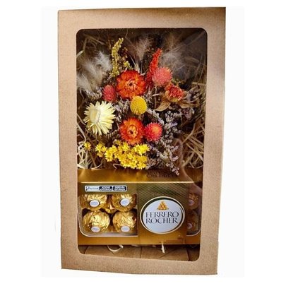 Cesta Vitrine Floral