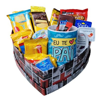 Cesta Box Café Manhã Pai Feliz