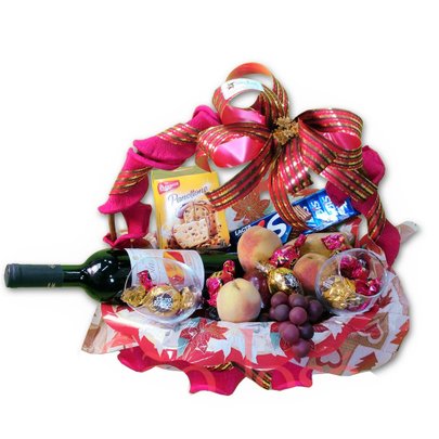 Cesta Natal Romântico