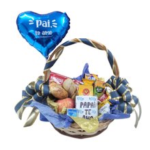 Cesta Café Parabéns Papai Pequena