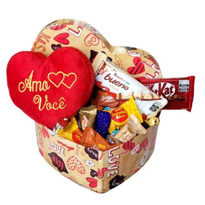 Box Amor e Chocolate