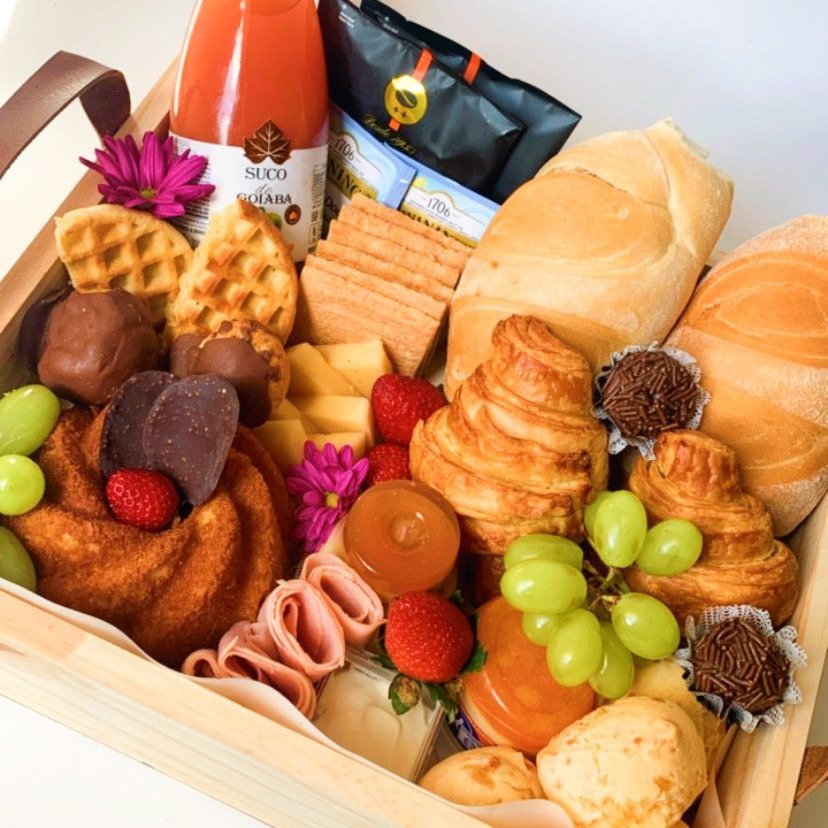 Cesta de Café Para 2 Pessoas