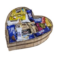 Bandeja de Coração com Chocolates
