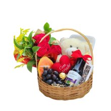 Café da Manhã com Flores e Pelúcia