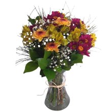 Vaso de Flores Campestres