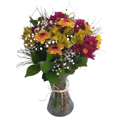 Vaso de Flores Campestres