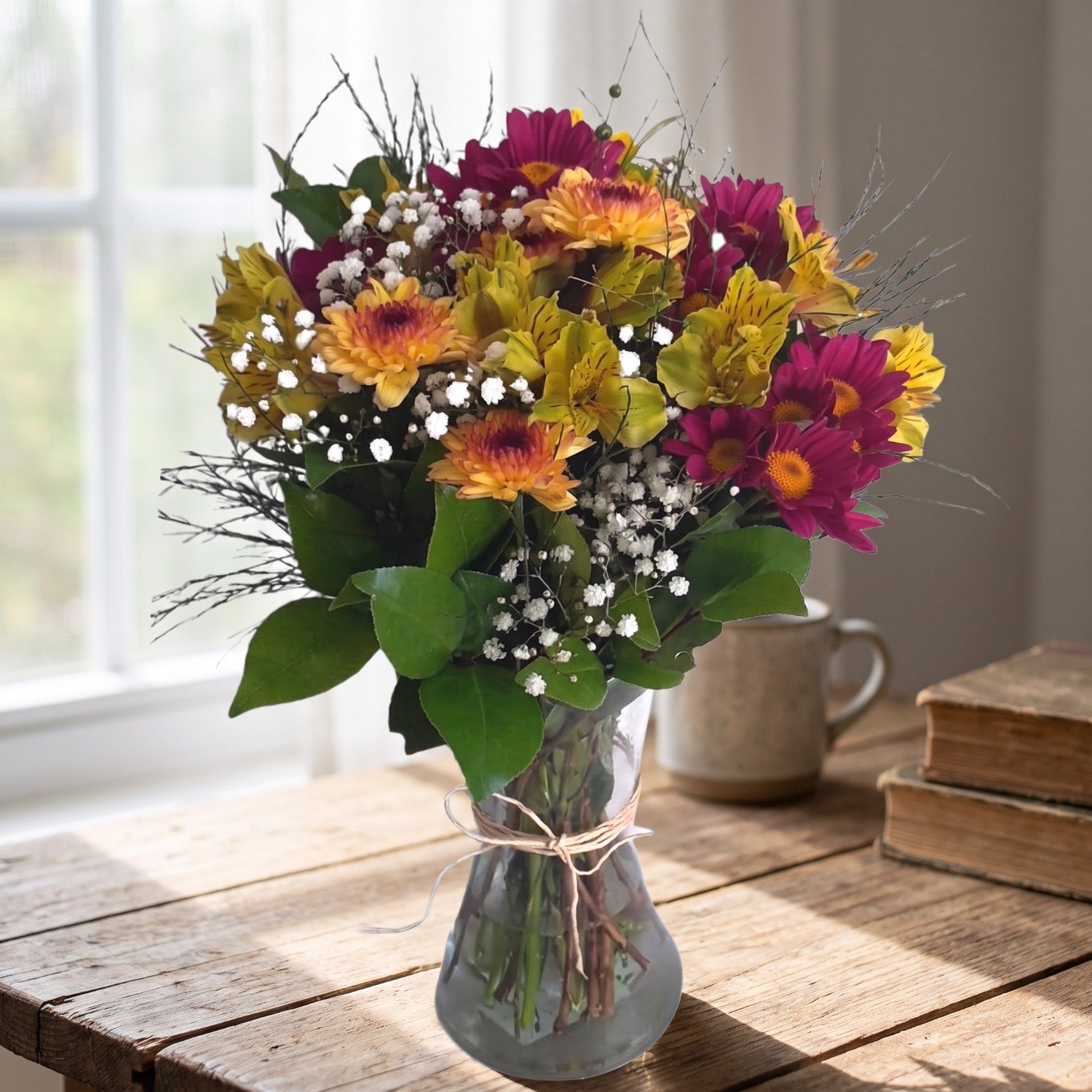 Vaso de Flores Campestres