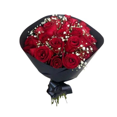 Buquê 24 Rosas Vermelhas