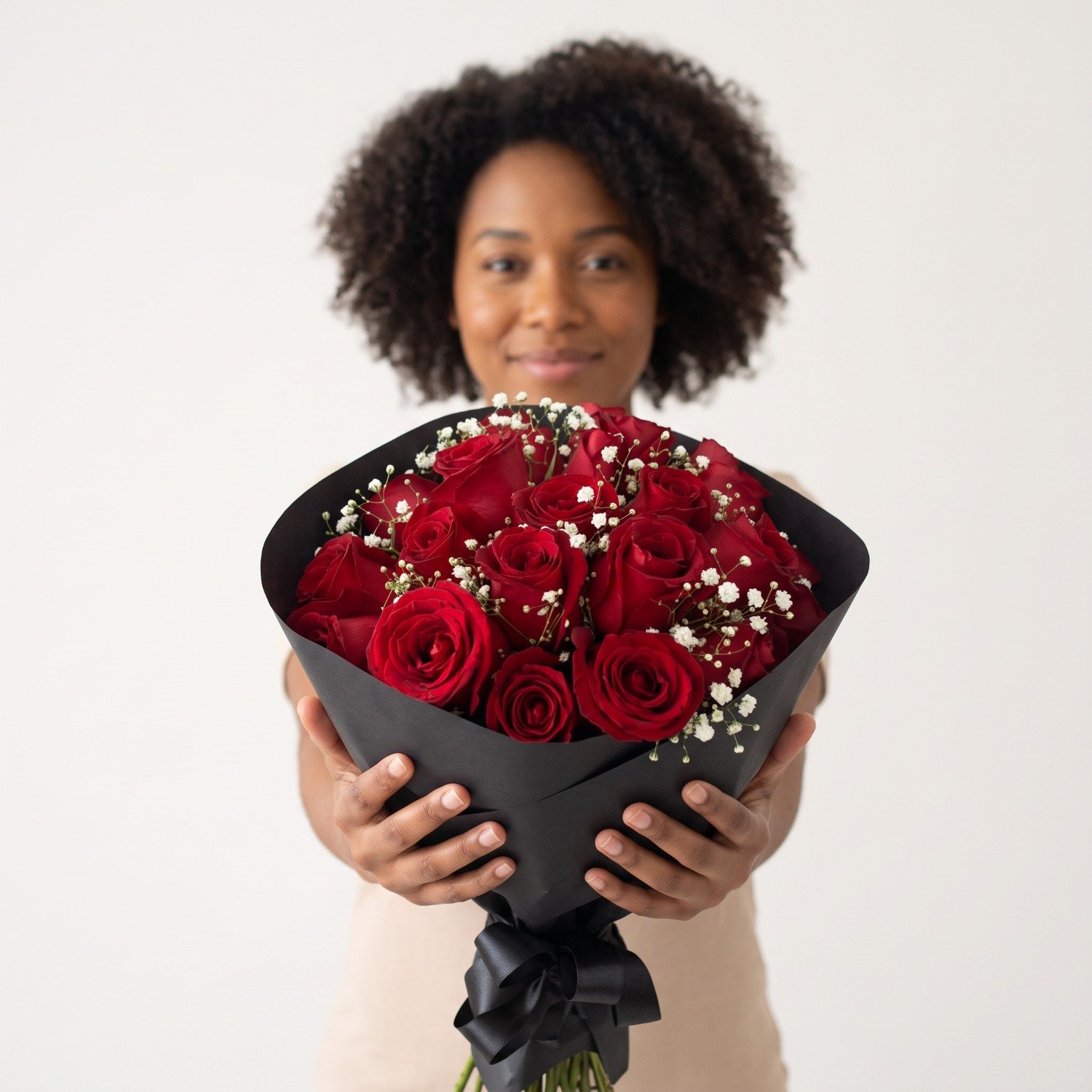 Buquê 24 Rosas Vermelhas