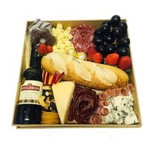 Tabua de Frios e Vinho Premium