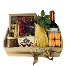 Cesta de Queijo Vinho Frios e Delicias